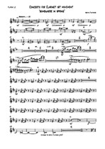 Concerto for Clarinet, Ist Movement 'Somewhere in Spring' (parts)